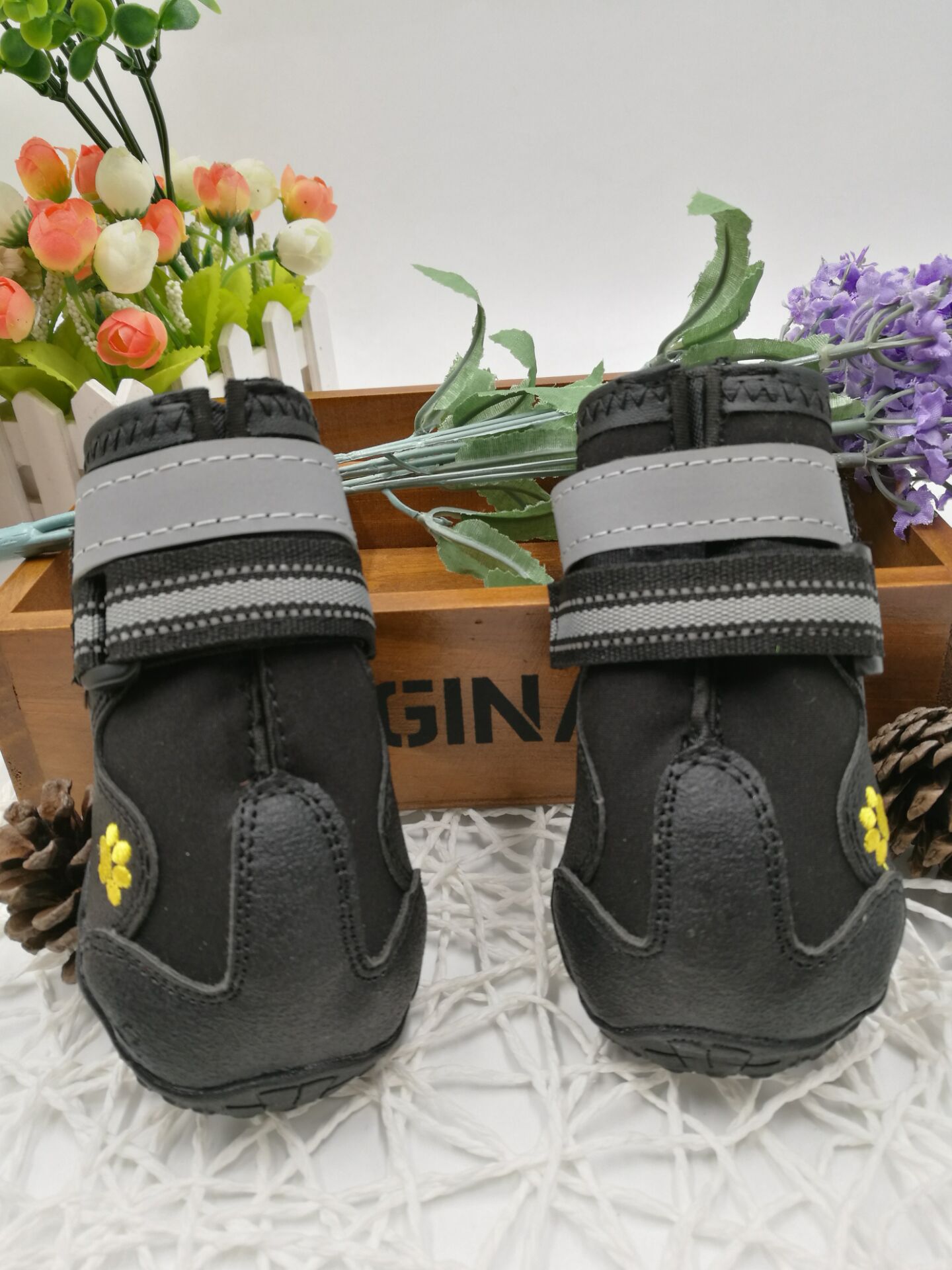Waterproof Non-Slip Dog Boots for Hot & Cold Weather