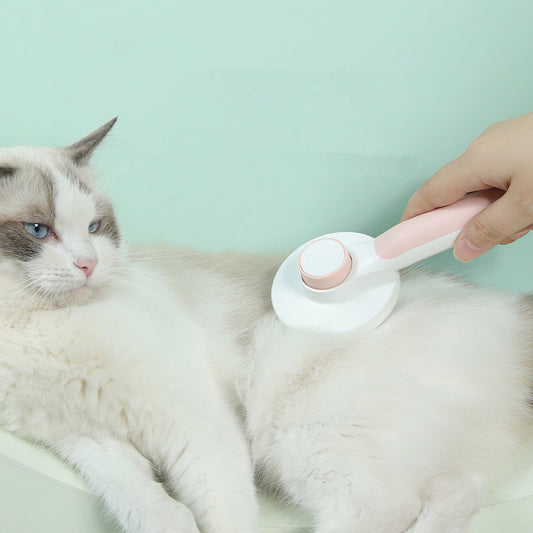 135° Round Pin Pet Grooming Comb