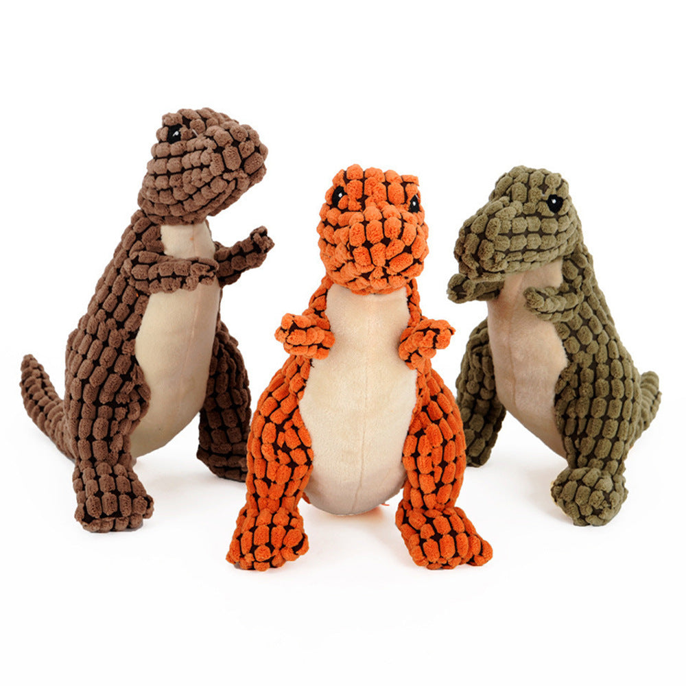 Plush Dinosaur Squeaky Toy