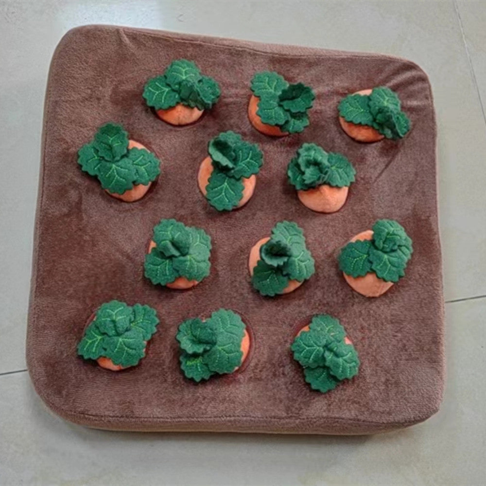 Carrot Plush Snuffle Toy