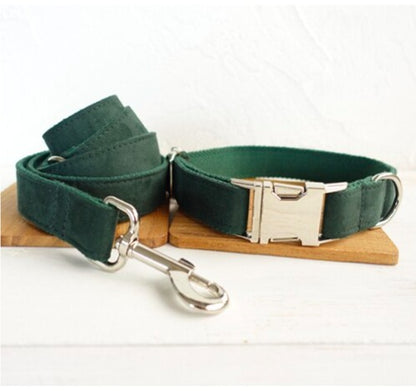 Pet Bow Collar & Leash Set