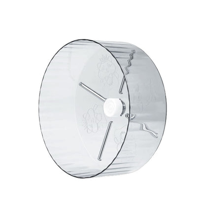Transparent Silent Hamster Running Wheel (15cm/18cm/21cm/24cm)
