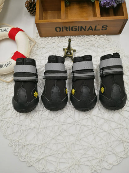 Waterproof Non-Slip Dog Boots for Hot & Cold Weather