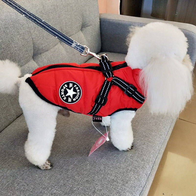 Waterproof Dog Harness Jacket