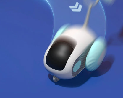 Interactive Remote Control Rolling Cat Toy Car
