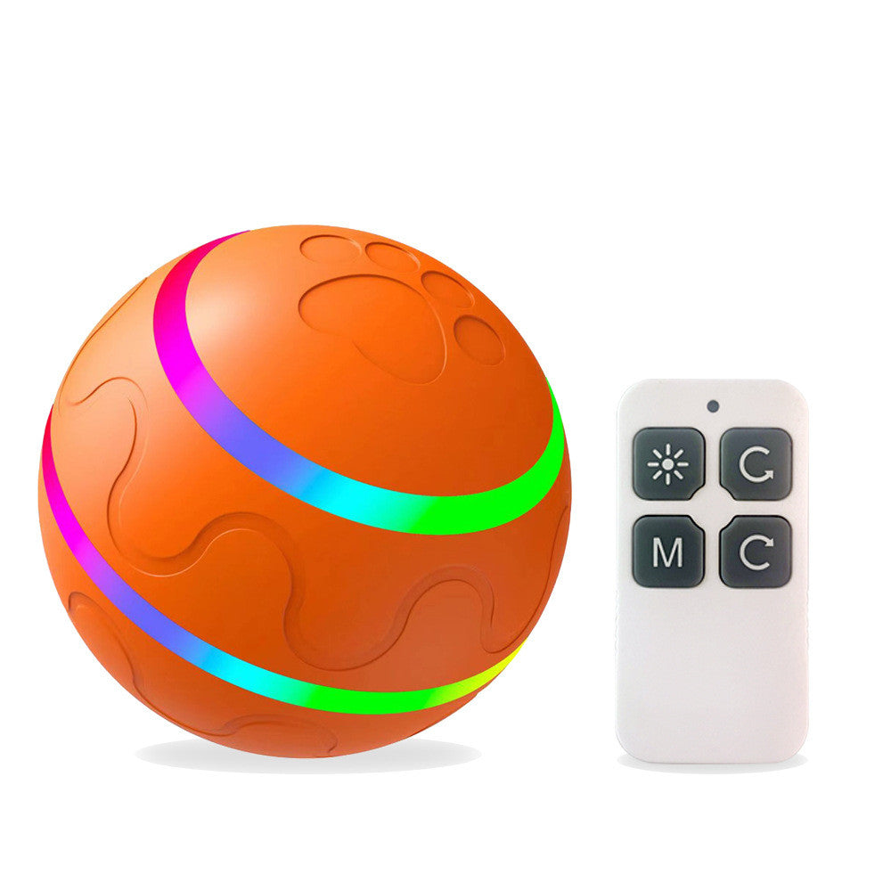 USB Rechargeable Interactive Intelligent Rolling Ball Toy