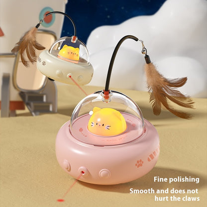 Smart UFO Cat Teaser Toy