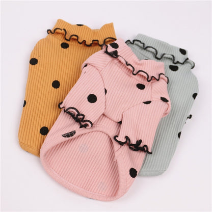 Soft Ribbed Turtleneck Dog Sweater