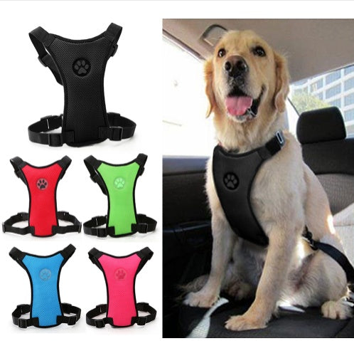 Breathable Mesh Dog Car Safety Harness