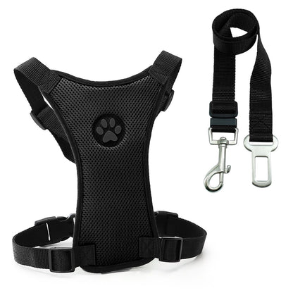 Breathable Mesh Dog Car Safety Harness