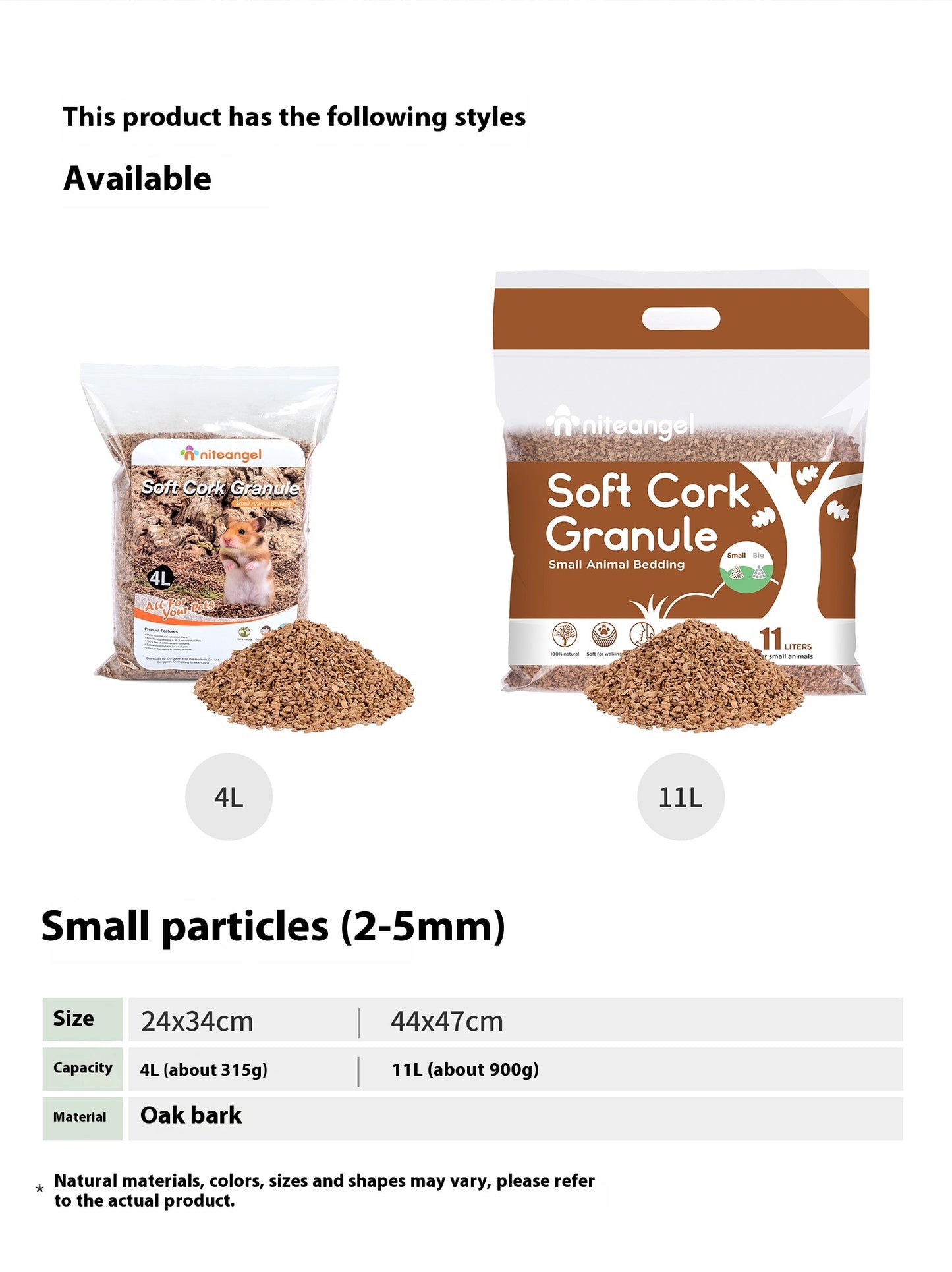 Oak Bark Hamster Bedding