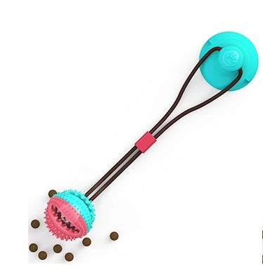 Silicone Suction Cup Tug & Chew Dog Toy
