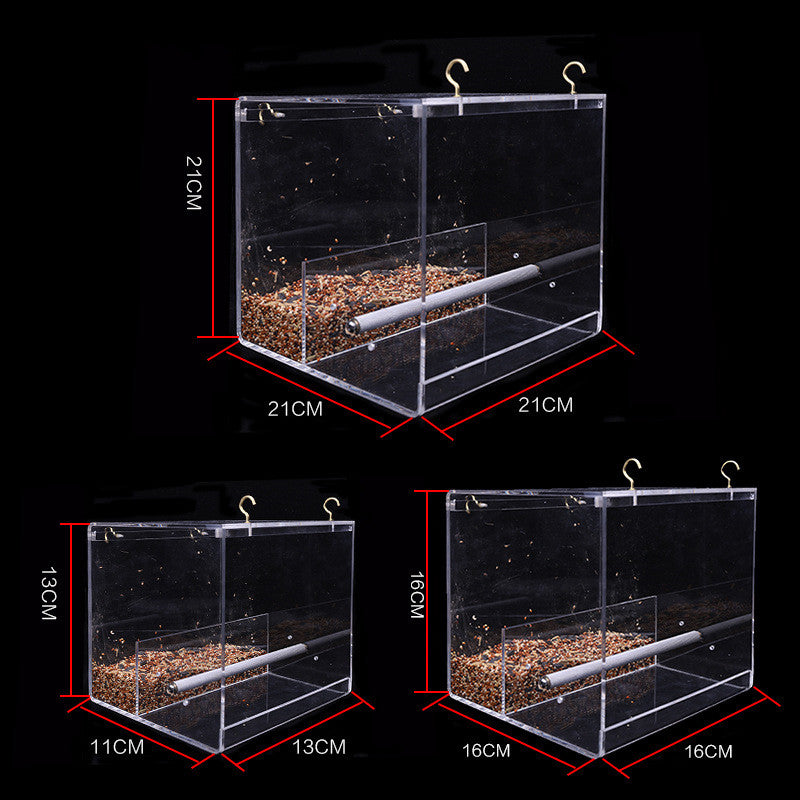 The Clear Nest Bird Feeder