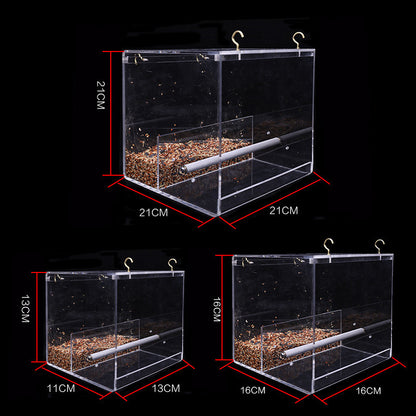 The Clear Nest Bird Feeder