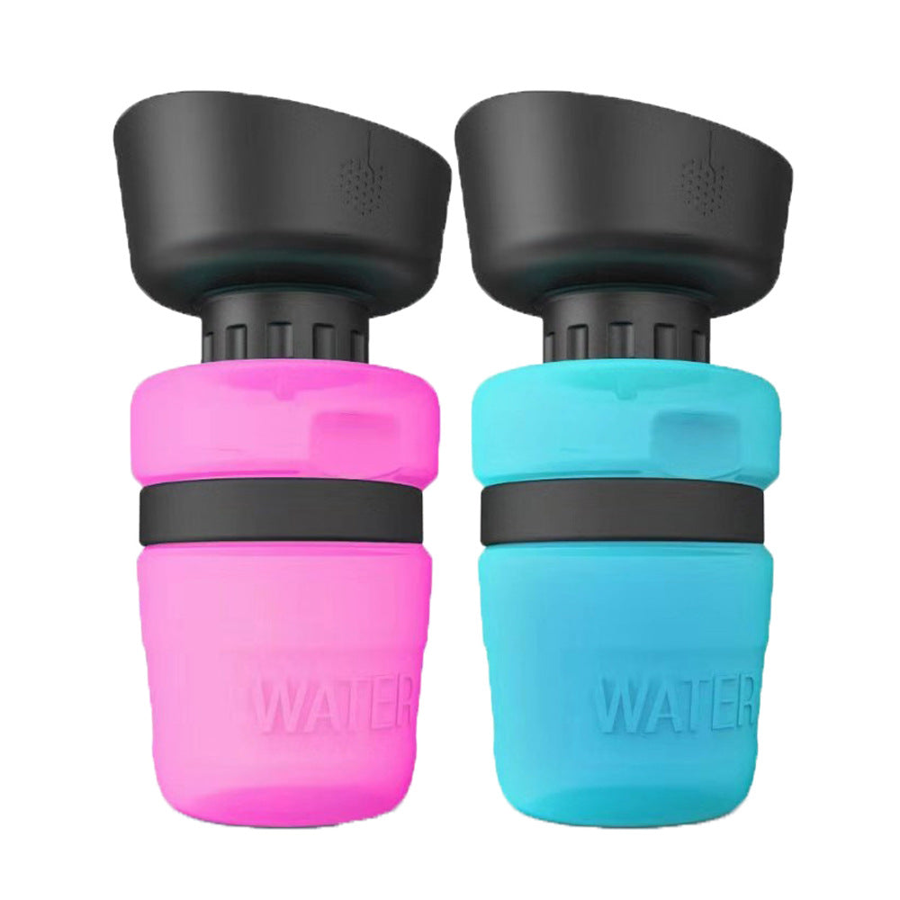 Foldable Pet Travel Water Bottle Dispenser