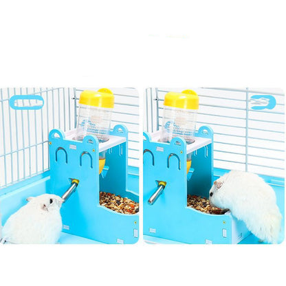 Habitat Water Feeder & Food Basin for Hamsters
