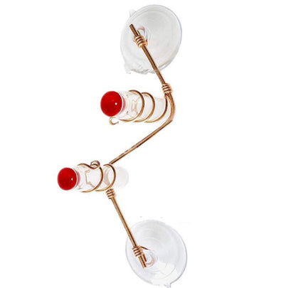 Suction-Mount Hummingbird Nectar Feeder