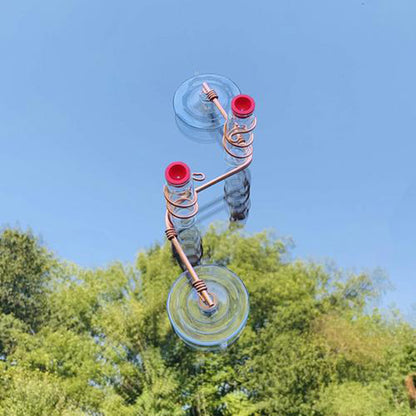 Suction-Mount Hummingbird Nectar Feeder