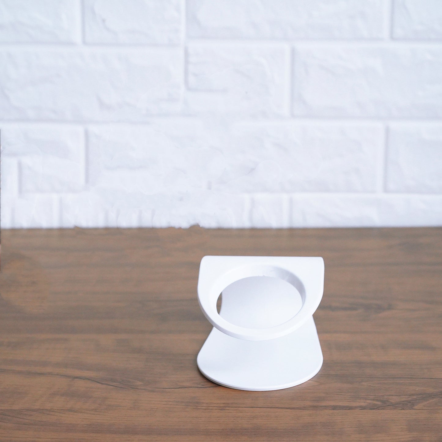 Cat-shaped Transparent Inclined Pet Bowl