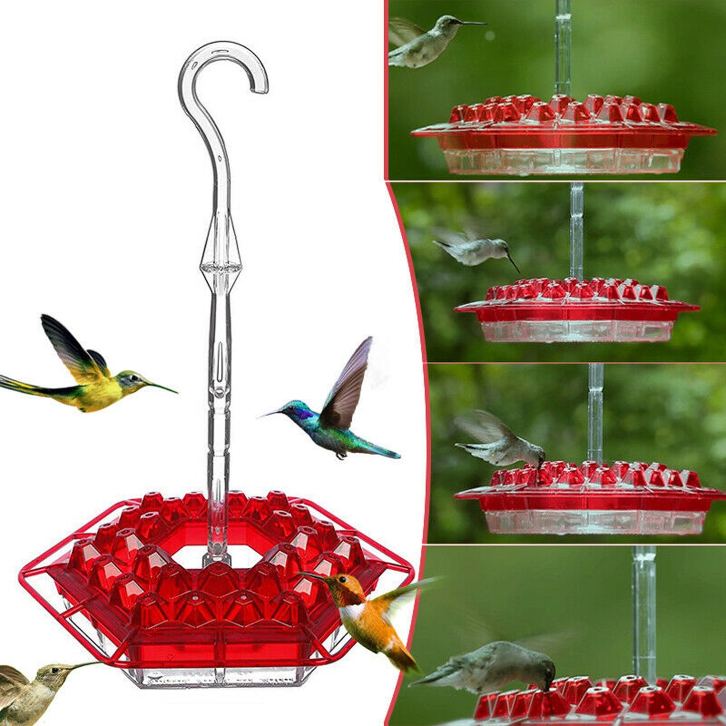 Hexagonal Bird Feeder