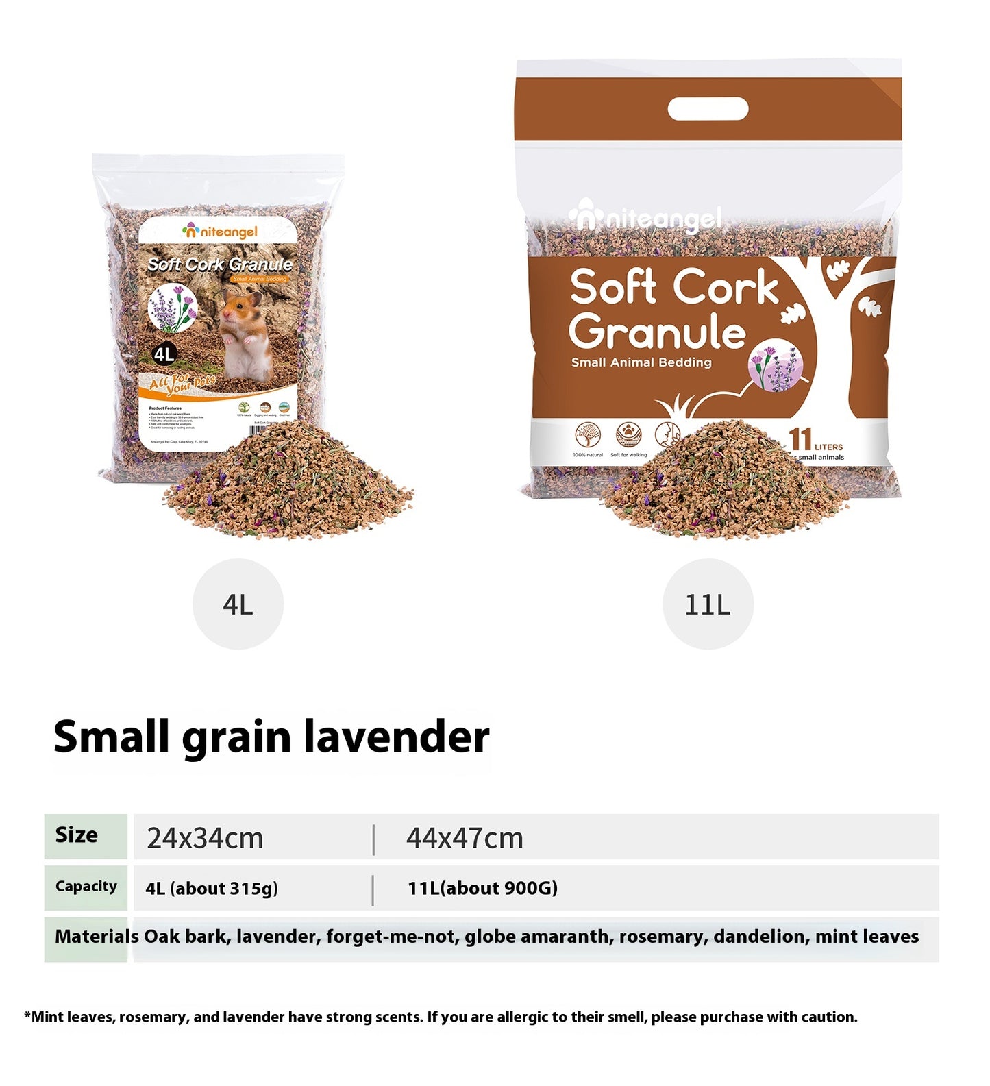 Oak Bark Hamster Bedding