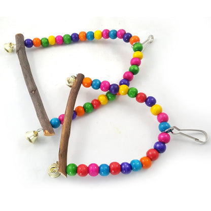 The Bell Ring Perch Swing for Birds