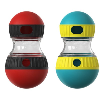 Interactive Treat-Dispensing Dog Puzzle Tumbler Toy