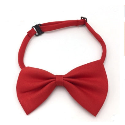 Adjustable Pet Bow Tie Collar for Dogs & Cats