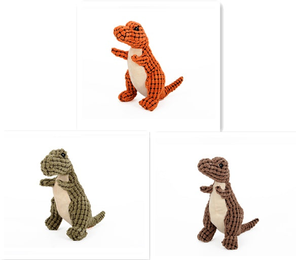 Plush Dinosaur Squeaky Toy