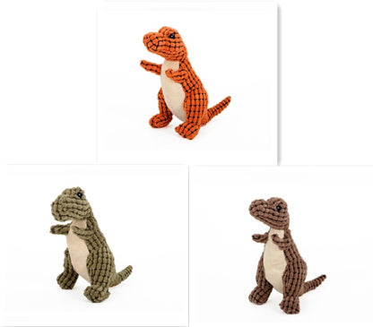 Plush Dinosaur Squeaky Toy