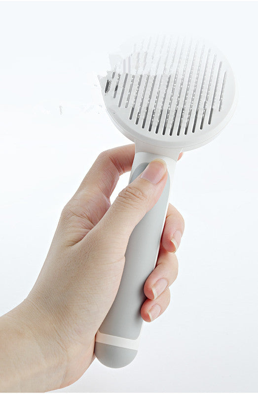 135° Round Pin Pet Grooming Comb