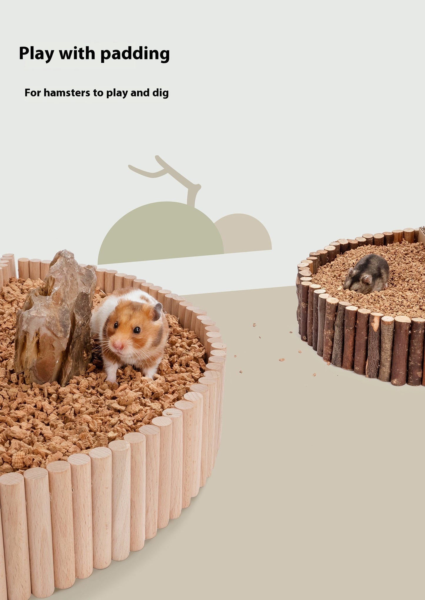 Oak Bark Hamster Bedding
