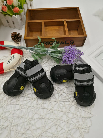 Waterproof Non-Slip Dog Boots for Hot & Cold Weather