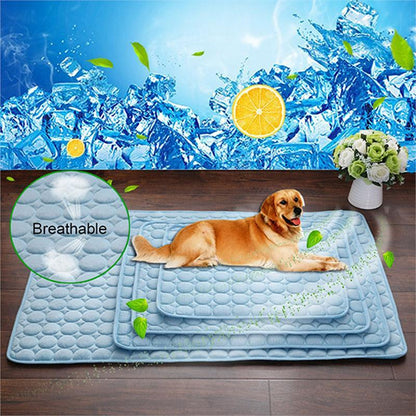 Ice Silk Cooling Pet Mat