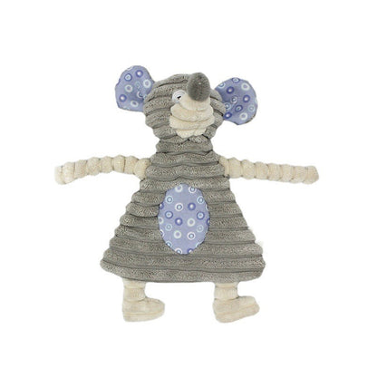 Corduroy Donkey Squeaky Chew Toy for Dogs