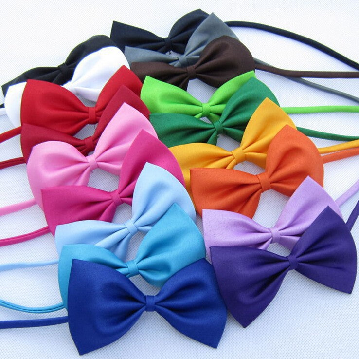 Adjustable Pet Bow Tie Collar for Dogs & Cats