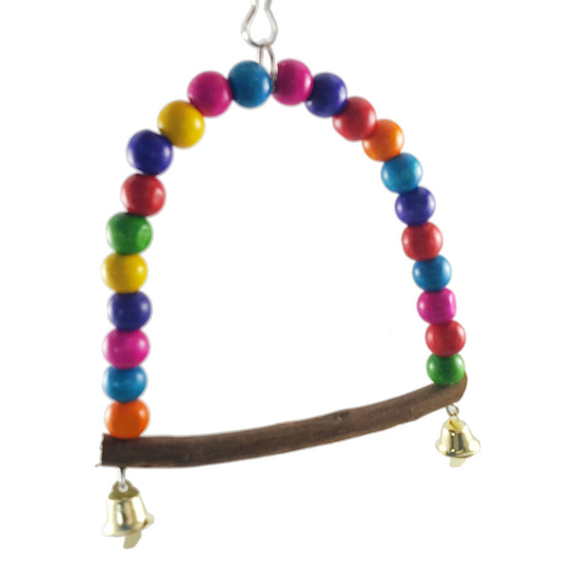 The Bell Ring Perch Swing for Birds