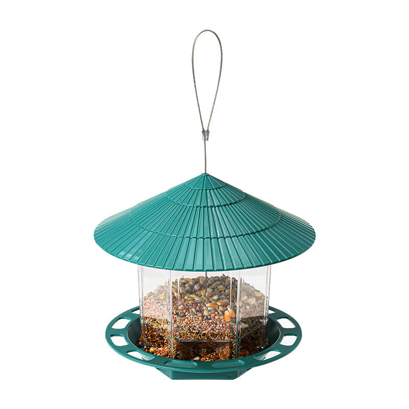 Garden Hanging Perch Seed Feeder