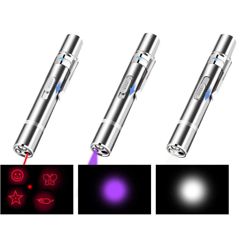 USB Rechargeable 5-Mode Laser Pointer