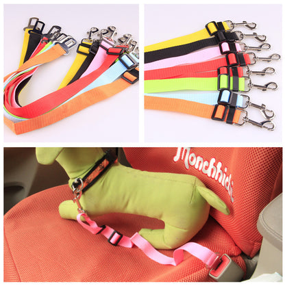 Adjustable Polyester Dog Car Safety Belt