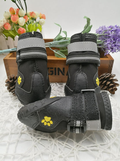 Waterproof Non-Slip Dog Boots for Hot & Cold Weather