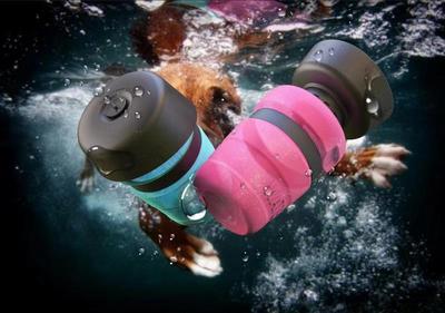 Foldable Pet Travel Water Bottle Dispenser