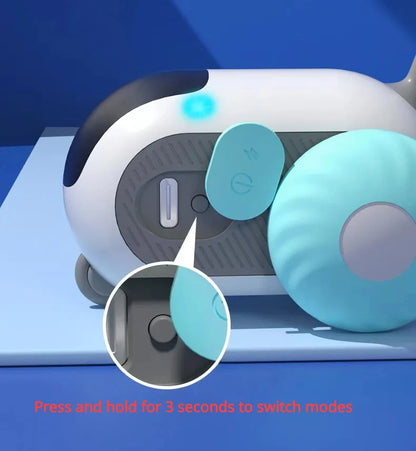 Interactive Remote Control Rolling Cat Toy Car