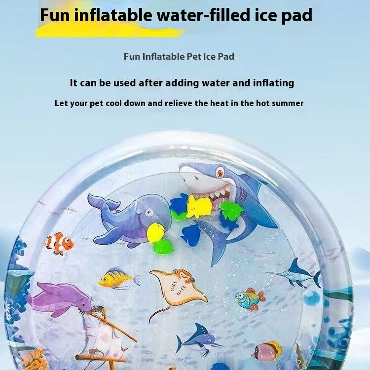 Pet Cooling Ice Water Bed Mat