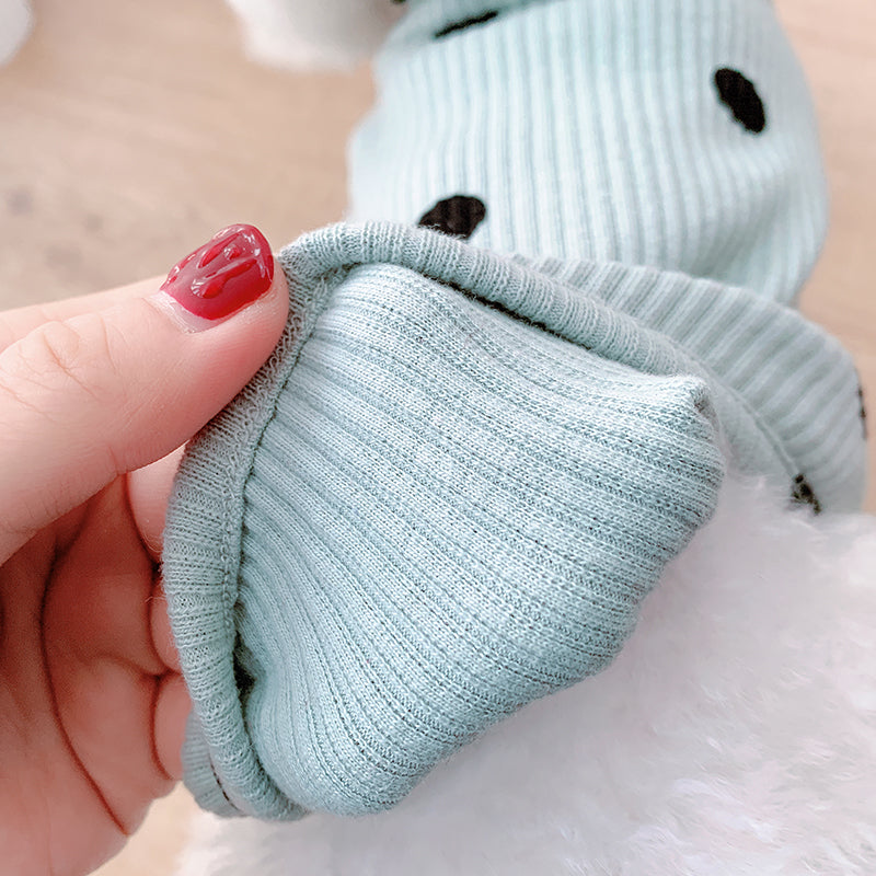 Soft Ribbed Turtleneck Dog Sweater