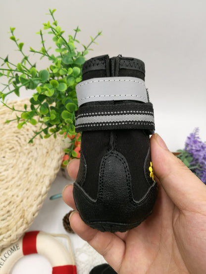 Waterproof Non-Slip Dog Boots for Hot & Cold Weather
