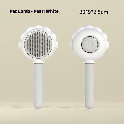 2-in-1 Self-Cleaning Spray Grooming Brush for Cats & Dogs