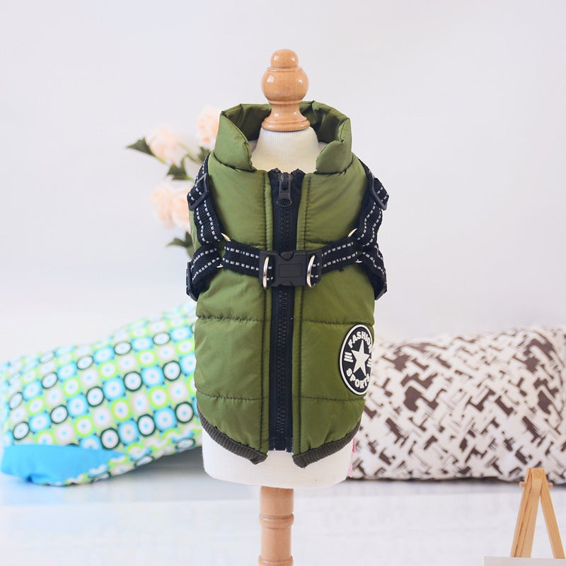 Waterproof Dog Harness Jacket