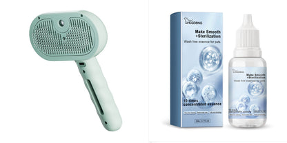 Pet Spray Mist Grooming Comb