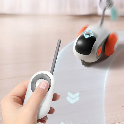 Interactive Remote Control Rolling Cat Toy Car